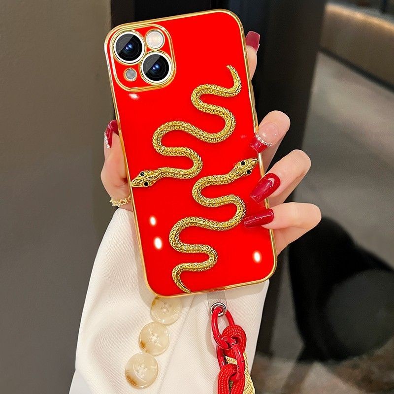 Phone Cases With Charms - 2pcs Snake Alloy DIY Charms Flatback