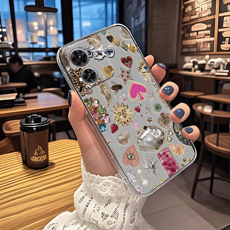 Phone Cases With Charms - Boho Vintage Charm Phone Case For