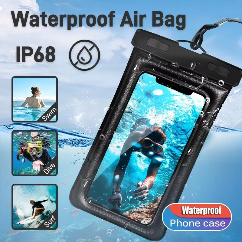 Phone Cases Popular - New Floating Airbag Waterproof Swimming Bag