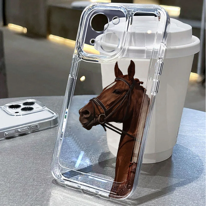 Phone Cases Xs - Animal Horse Soft Phone Cover Case