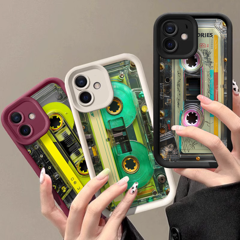 Phone Cases Pixel 9A - Unique Cassette Tape Creative Phone Case
