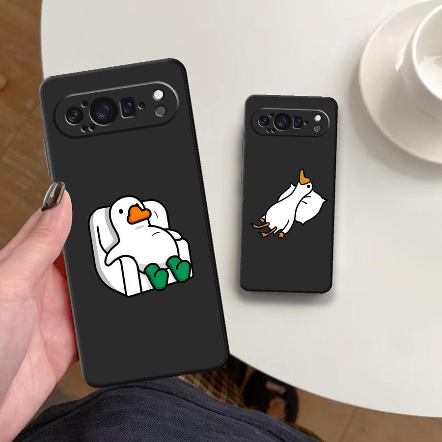 Phone Cases Pixel 10 - Cute Comfortable Ducks Funda Phone Cover
