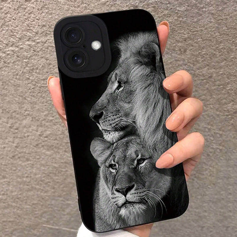 Phone Cases Xs - Detailed and Perforated Colorful Lion Print