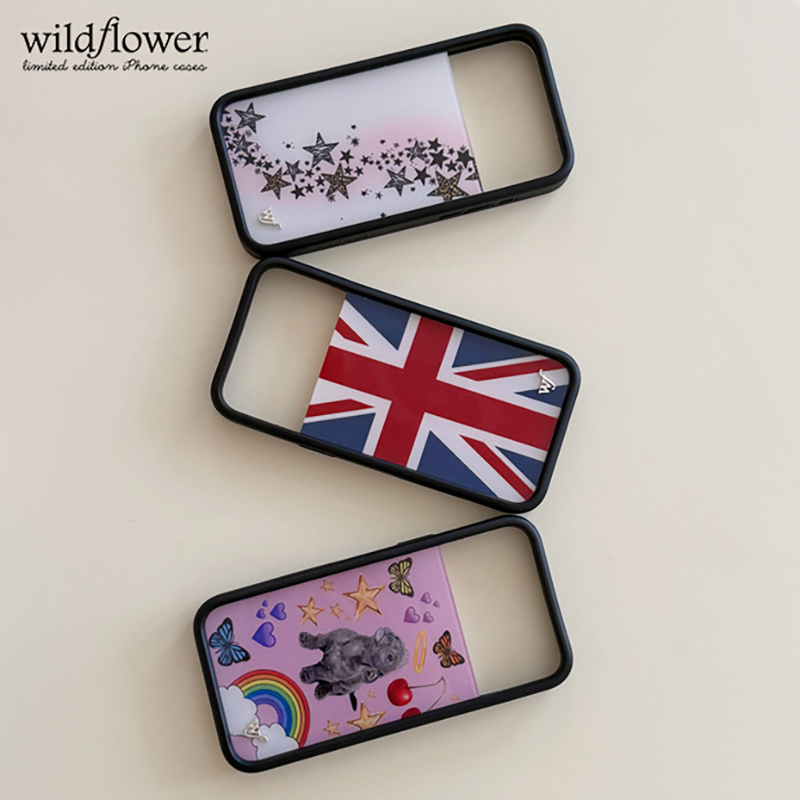 Phone Cases Uk - Wildflower ins Puppy Love Phone Case