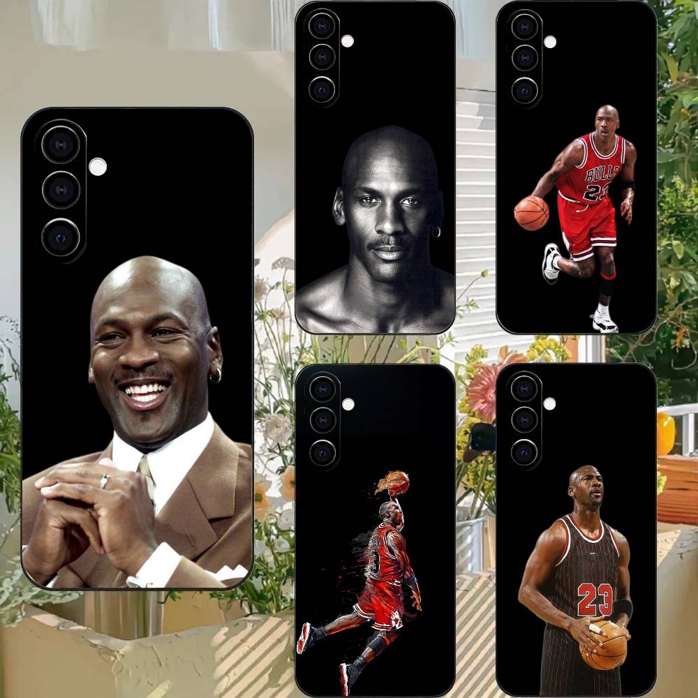 Phone Cases Jordan - Basketball GOAT Jordan Shatterproof TPU Printed