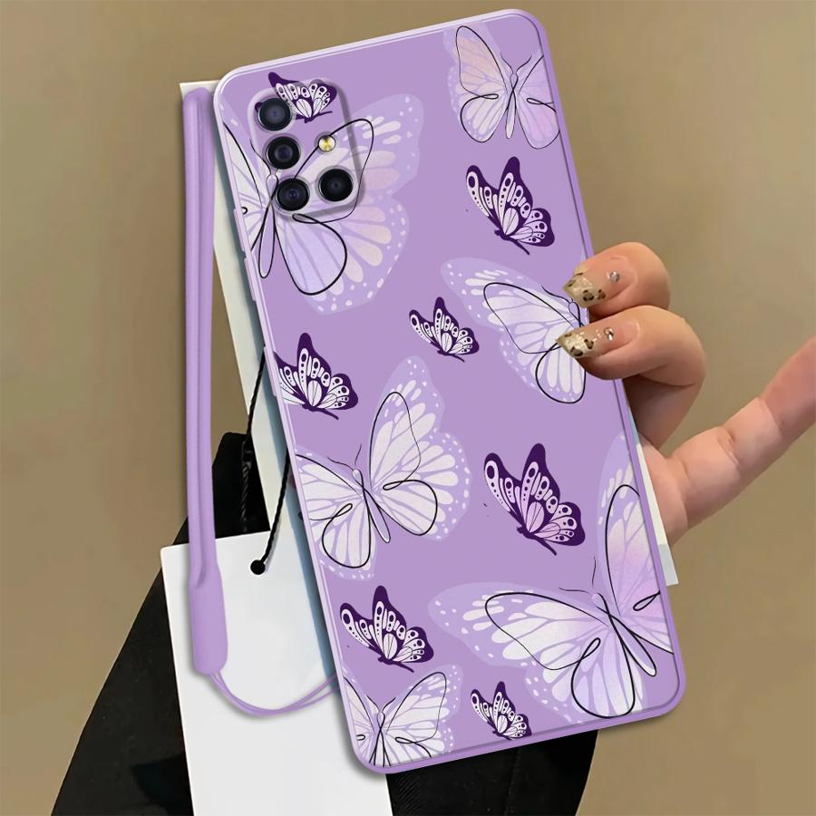 Phone Cases Purple - Phone Cover Case for Samsung Galaxy