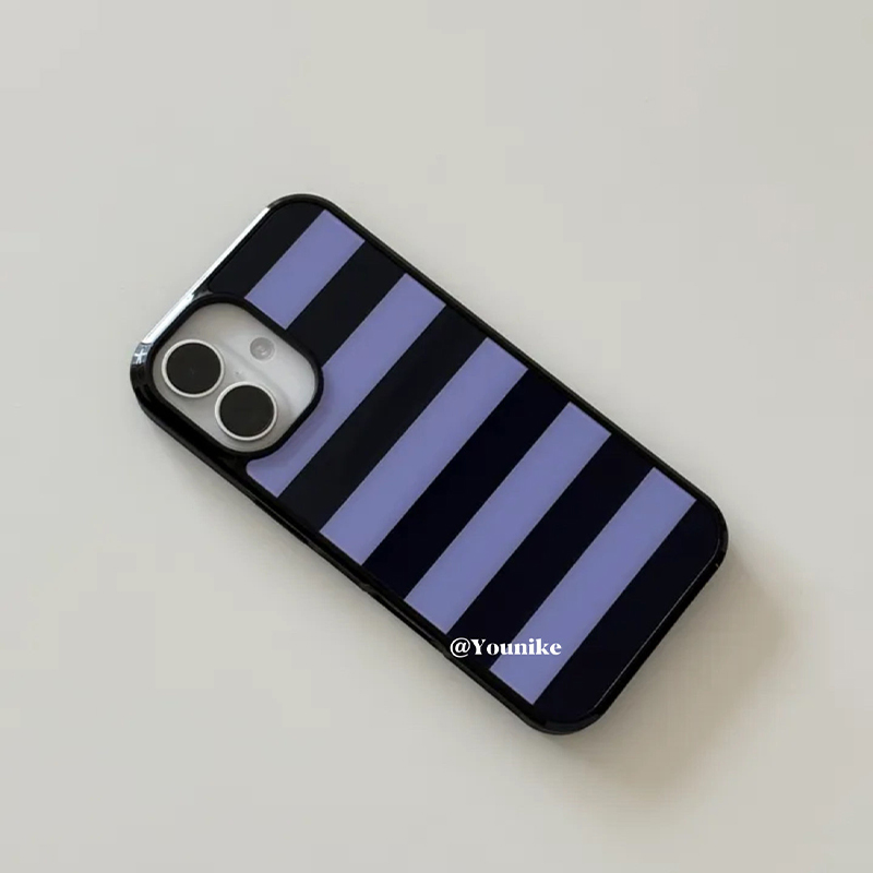Korean Ins Purple and Black St – обзор и цена Phone Cases Purple