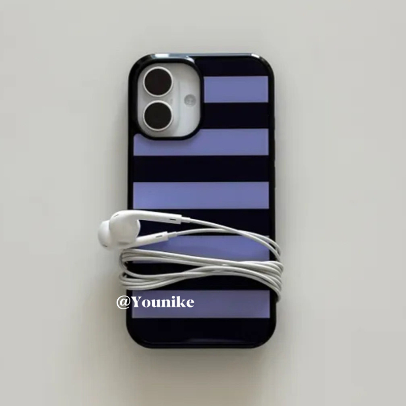 Korean Ins Purple and Black St – обзор и цена Phone Cases Purple