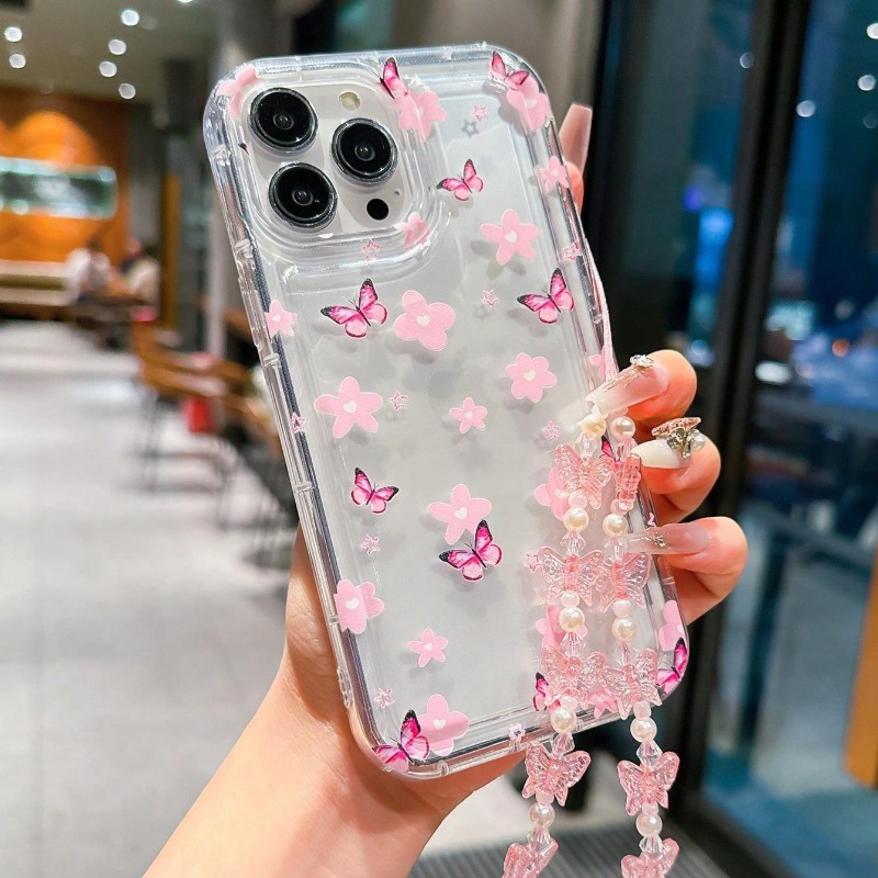 Lovely Butterfly Flower Phone  – обзор и цена Phone Cases With Charms