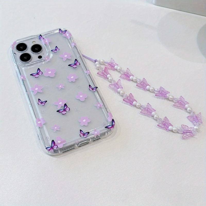 Lovely Butterfly Flower Phone  – обзор и цена Phone Cases With Charms