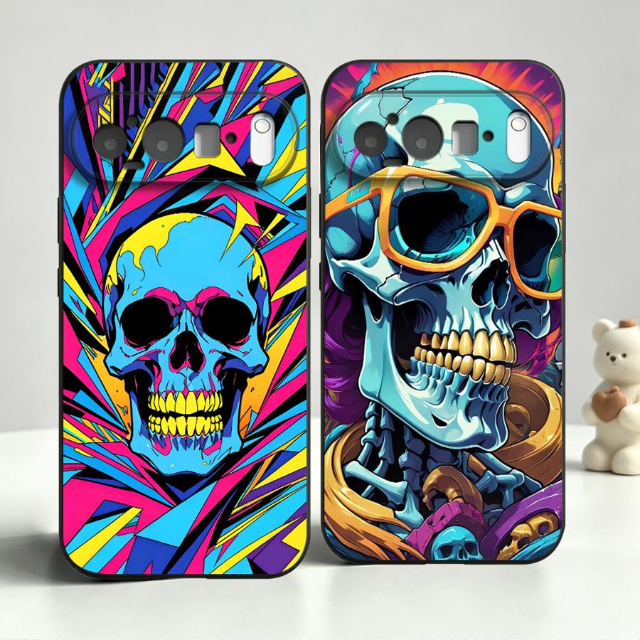 Neon Pop Art Skull Case for Go – обзор и цена Phone Cases Pixel 10