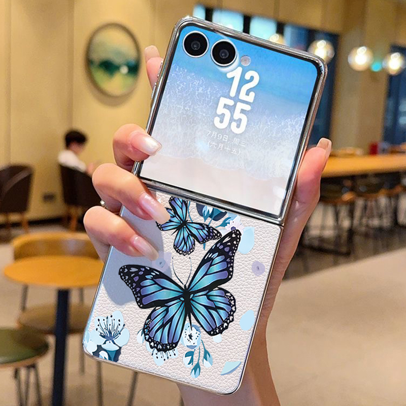 Purple Butterfly PU Leather Ph – обзор и цена Phone Cases Purple