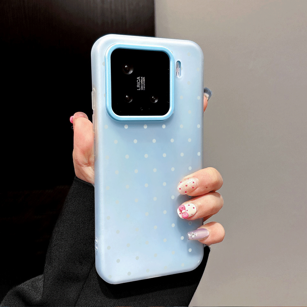 Adorable Light Blue Polka Dot  – обзор и цена Phone Cases Redmi