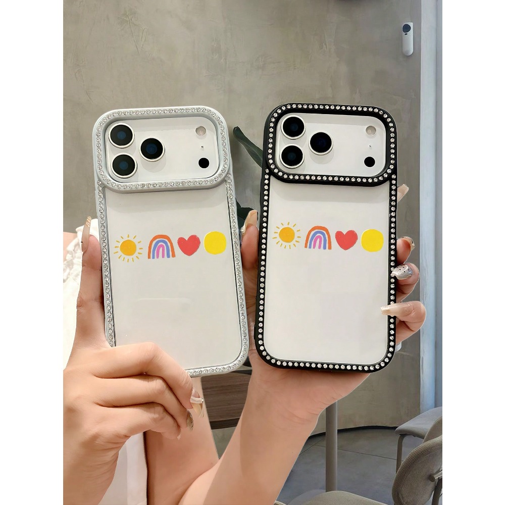 Fun Happy Face Rainbow Print P – обзор и цена Phone Cases Com