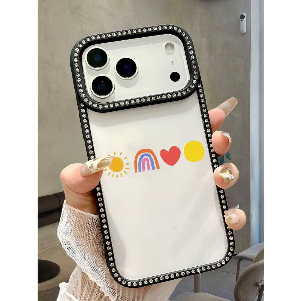 Fun Happy Face Rainbow Print P – обзор и цена Phone Cases Com