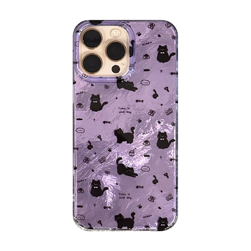 Ins Cute Girl Flower Purple Fu – обзор и цена Phone Cases Purple