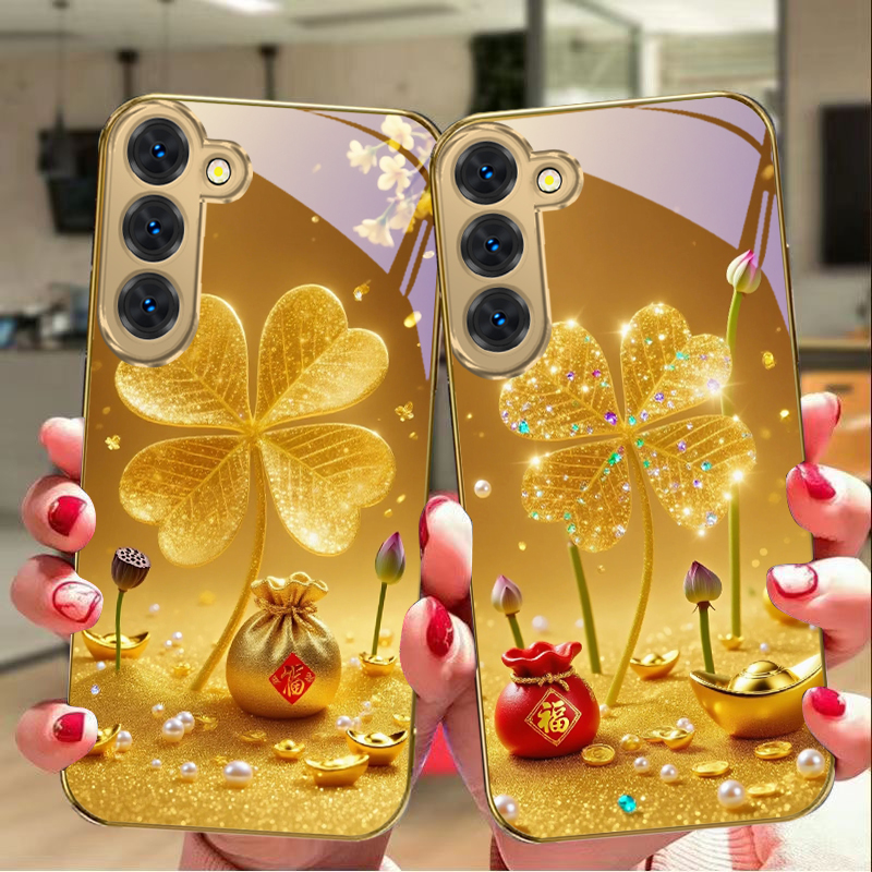 A huge golden clover For Samsu – обзор и цена Phone Cases Samsung