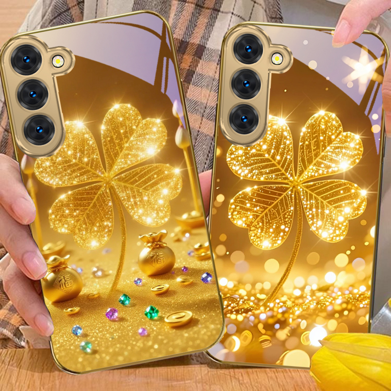 A huge golden clover For Samsu – обзор и цена Phone Cases Samsung
