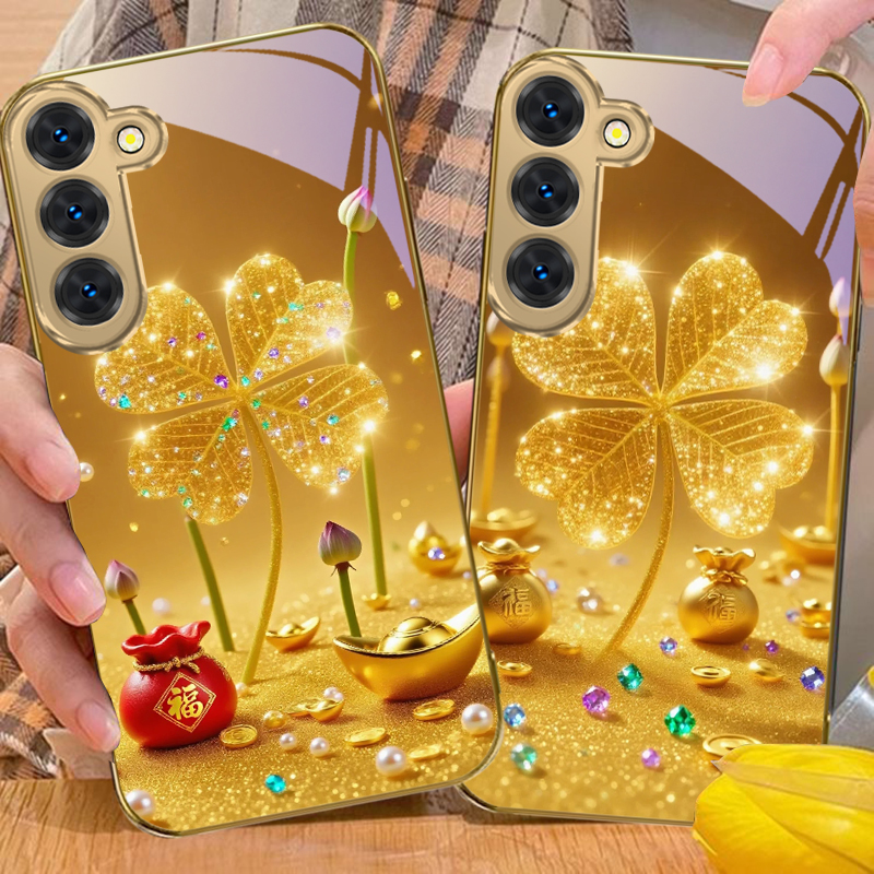 A huge golden clover For Samsu – обзор и цена Phone Cases Samsung