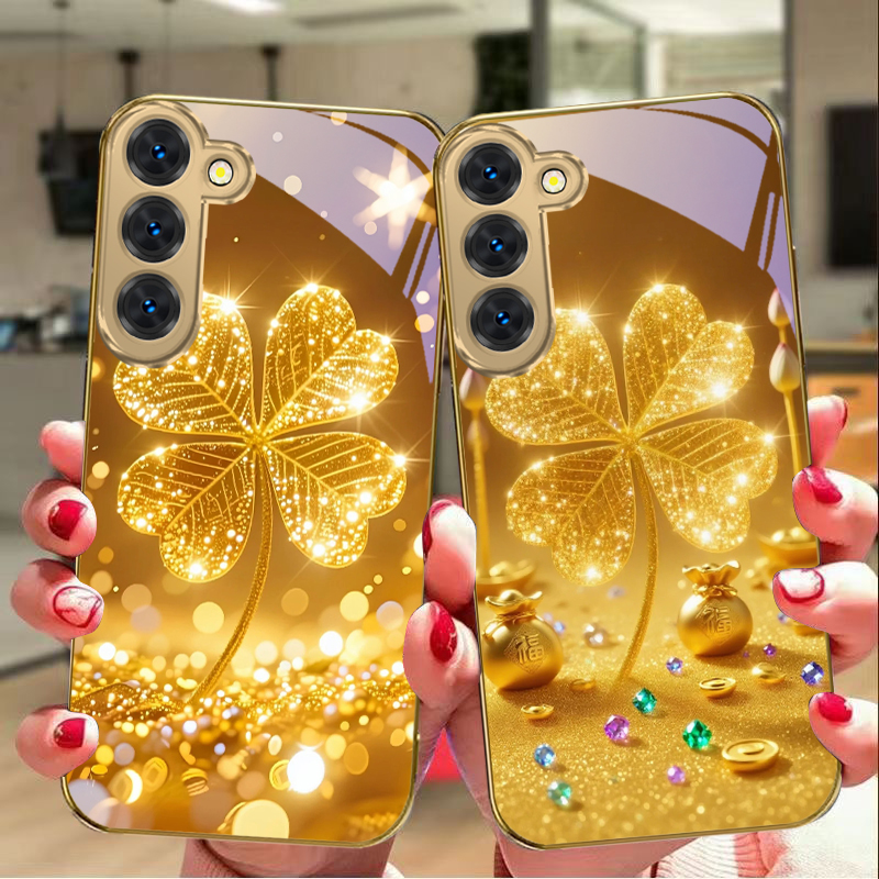 A huge golden clover For Samsu – обзор и цена Phone Cases Samsung