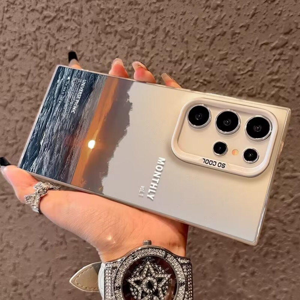 Sunset Theme At Sea Frosted Ph – обзор и цена Phone Cases Samsung