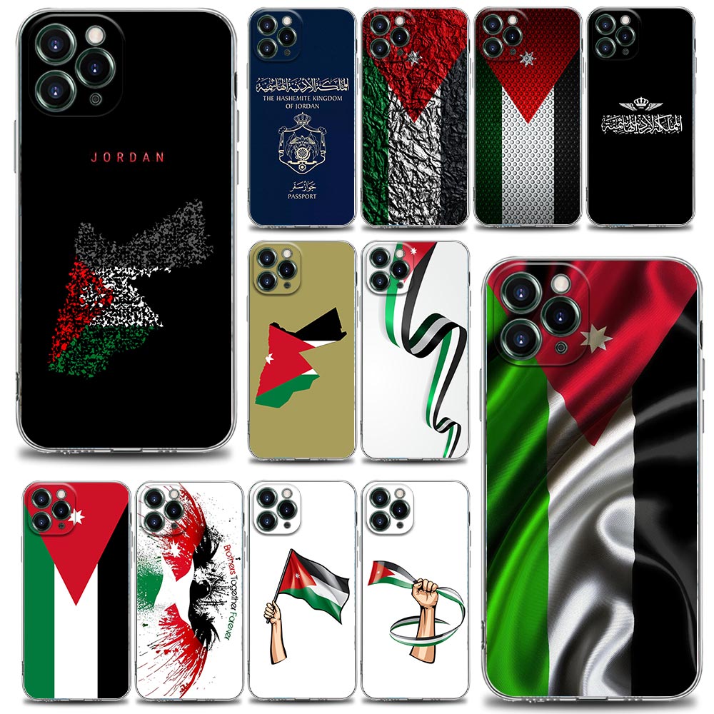 Jordan Passport Flag Map Clear – обзор и цена Phone Cases Jordan