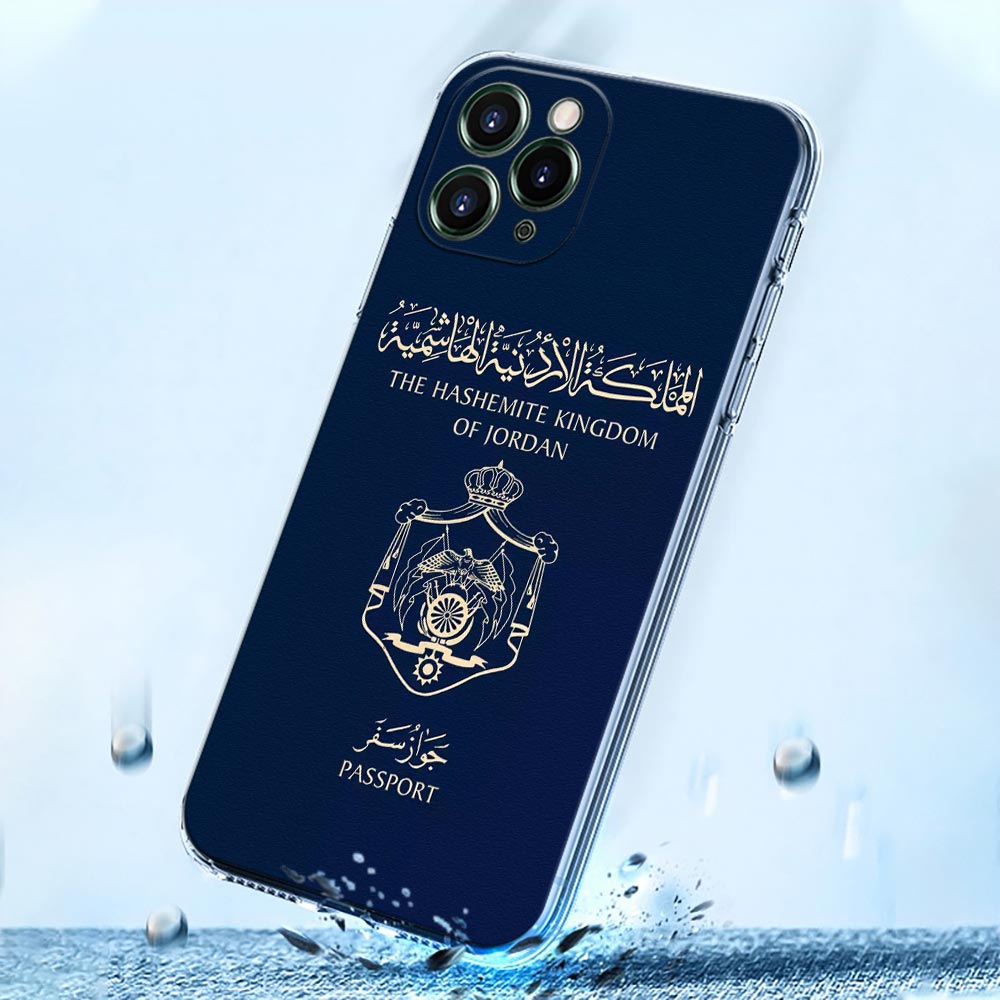Jordan Passport Flag Map Clear – обзор и цена Phone Cases Jordan