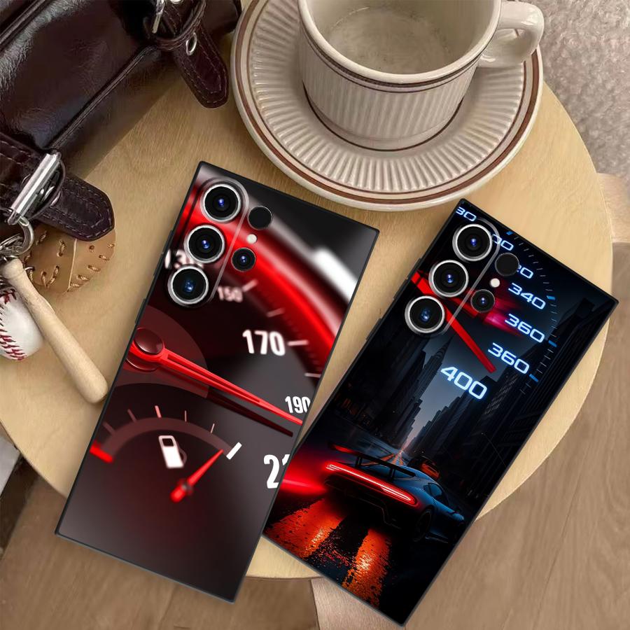 Red Car Gauge Case for Samsung – обзор и цена Phone Cases Samsung