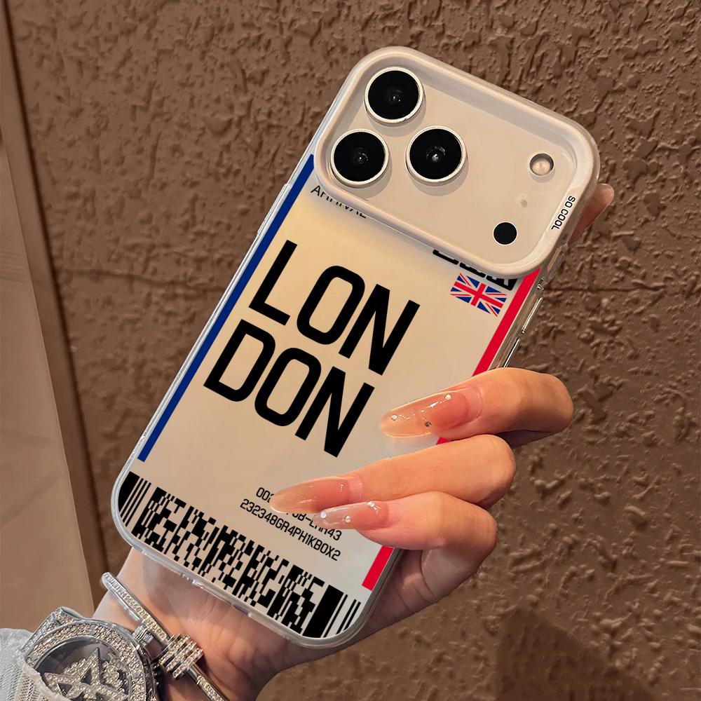 Britain Plane Travel Ticket Ph – обзор и цена Phone Cases Purple