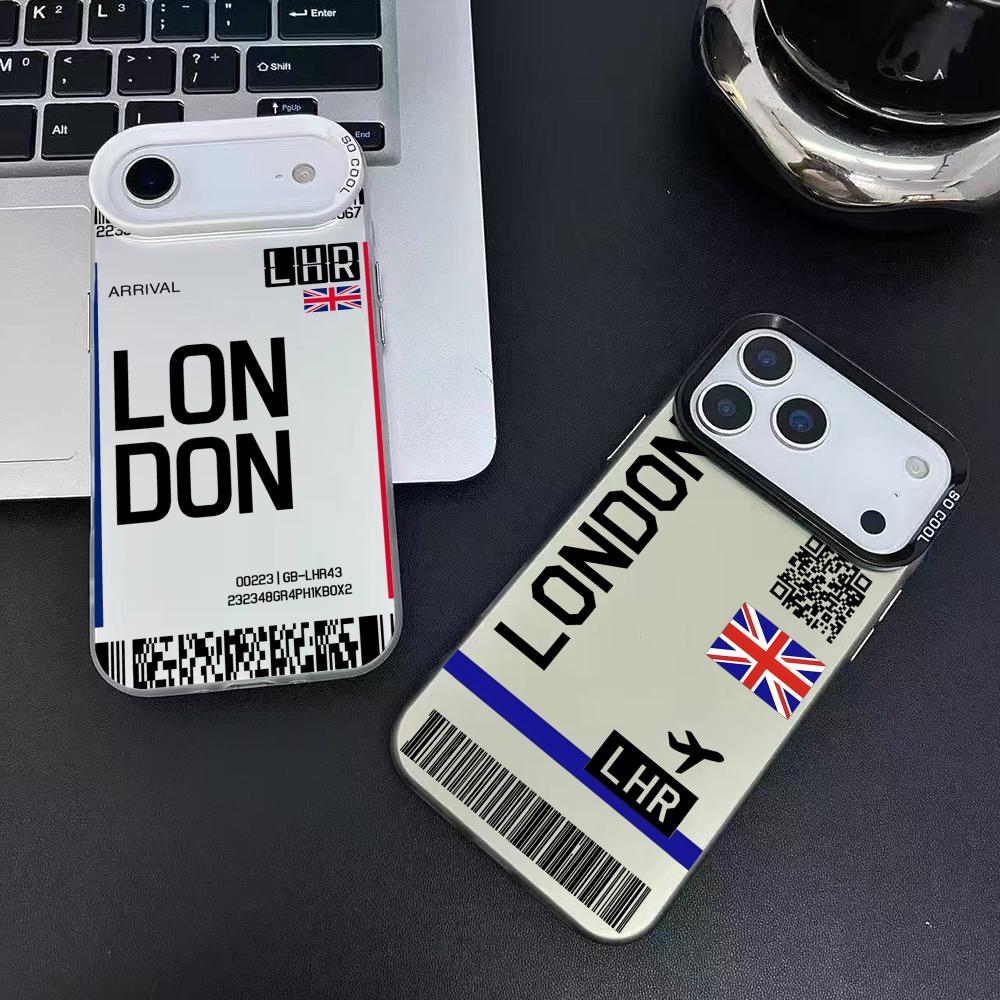 Britain Plane Travel Ticket Ph – обзор и цена Phone Cases Purple