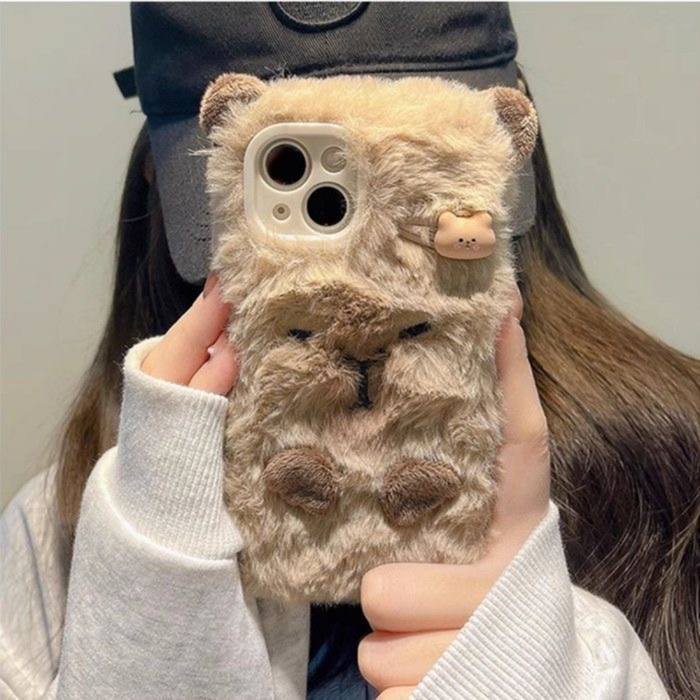 Luxury Capybara Fluffy Fur Pho – обзор и цена Phone Cases 13