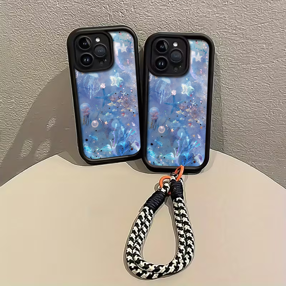 Blue Purple Jellyfish Strap Ro – обзор и цена Phone Cases Purple