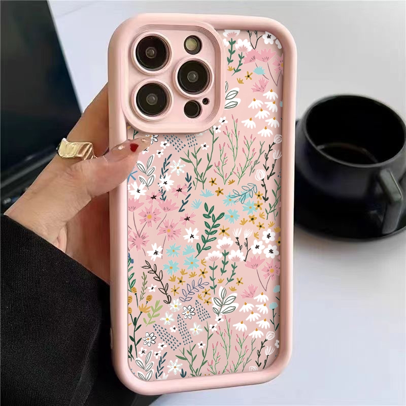 Pink High-bamboo Floral Patter – обзор и цена Phone Cases Redmi