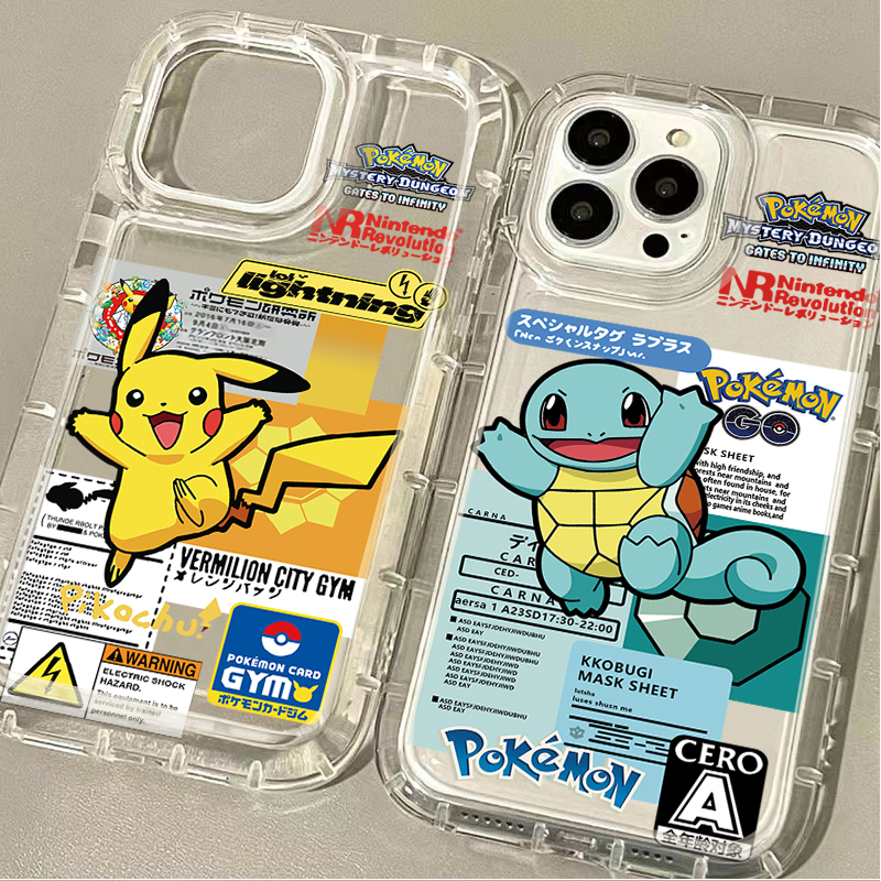 P-Pokemon Cool Pikachu Squirtl – обзор и цена Phone Cases Redmi