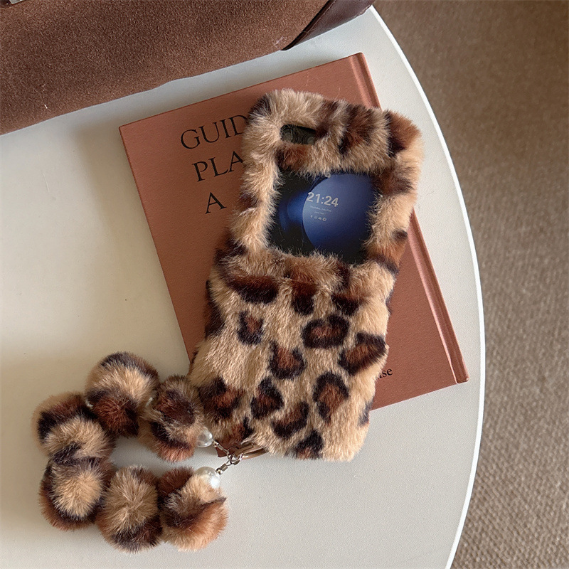 Fashion Leopard Print Fluffy P – обзор и цена Phone Cases Samsung