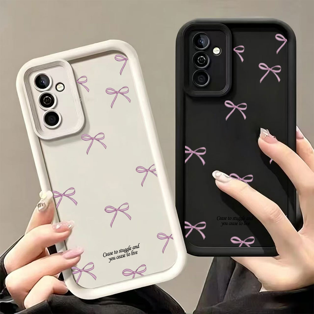 Pink Bow Print Soft TPU Phone  – обзор и цена Phone Cases Samsung