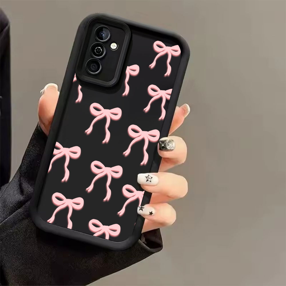 Pink Bow Print Soft TPU Phone  – обзор и цена Phone Cases Samsung