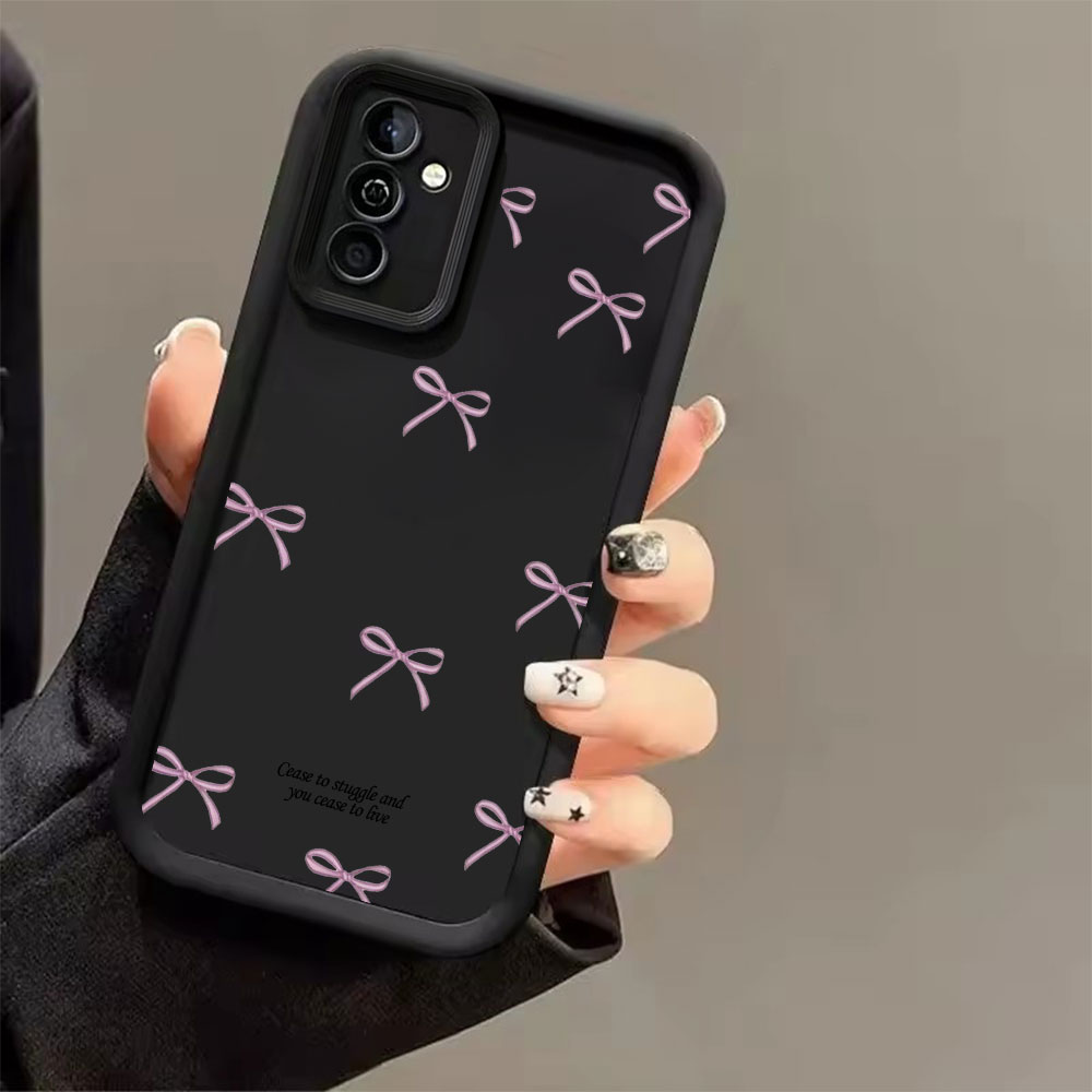 Pink Bow Print Soft TPU Phone  – обзор и цена Phone Cases Samsung