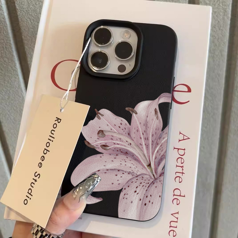 Purple Lily Flower Phone Case  – обзор и цена Phone Cases Purple