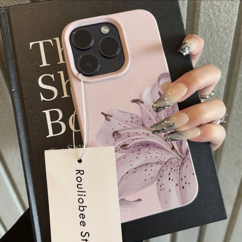 Purple Lily Flower Phone Case  – обзор и цена Phone Cases Purple
