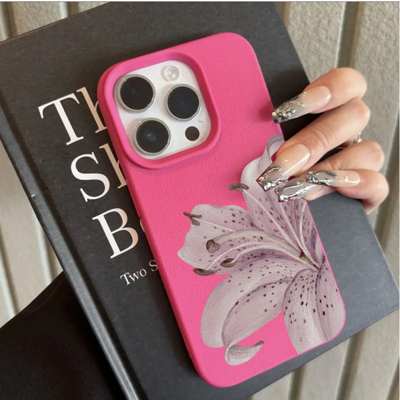 Purple Lily Flower Phone Case  – обзор и цена Phone Cases Purple