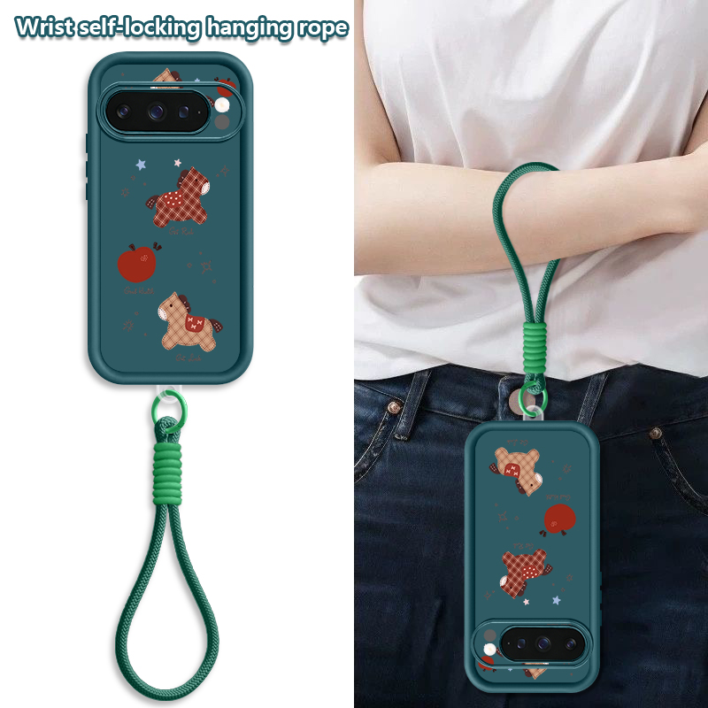 Cute Foal Print Wrist Strap La – обзор и цена Phone Cases Pixel 10