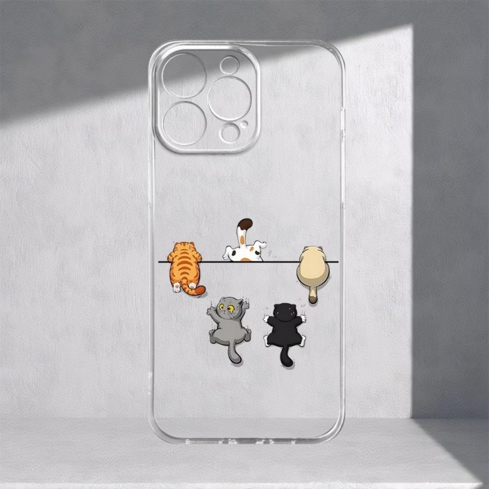 Five Cute Cat Pattern Phone Ca – обзор и цена Phone Cases Xs