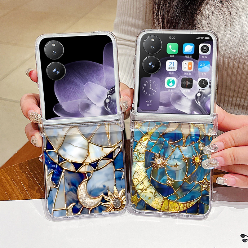 Retro Moon Star Pattern Phone  – обзор и цена Phone Cases Samsung