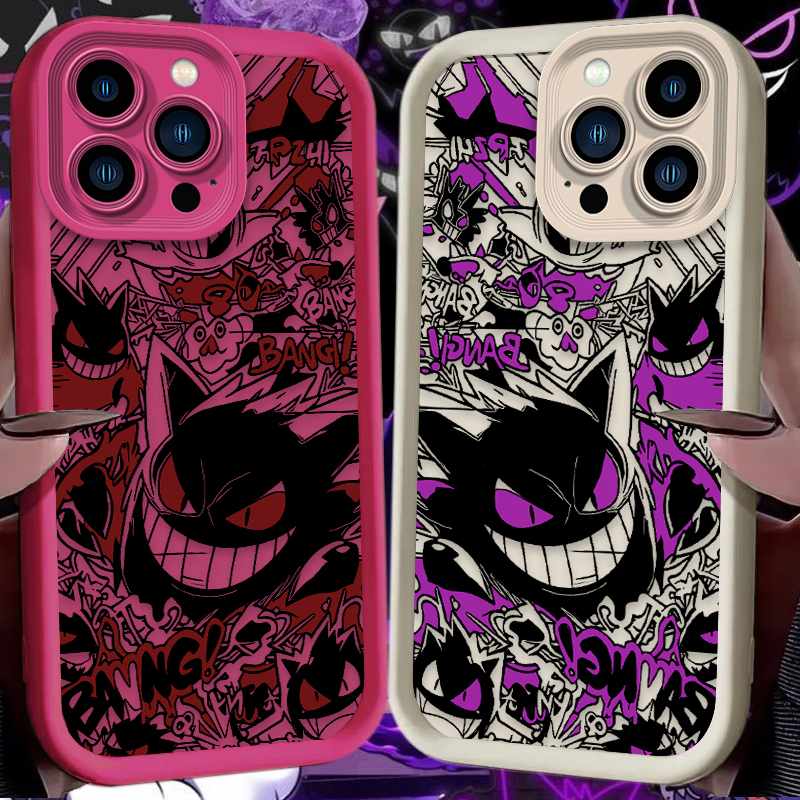 P-Pokemon Gengar Graffiti Phon – обзор и цена Phone Cases Xs