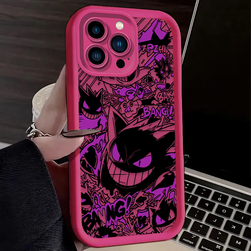 P-Pokemon Gengar Graffiti Phon – обзор и цена Phone Cases Xs
