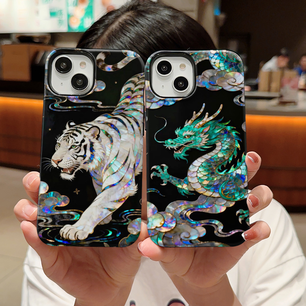 Stylish Tiger Dragon Marble Te – обзор и цена Phone Cases Xs