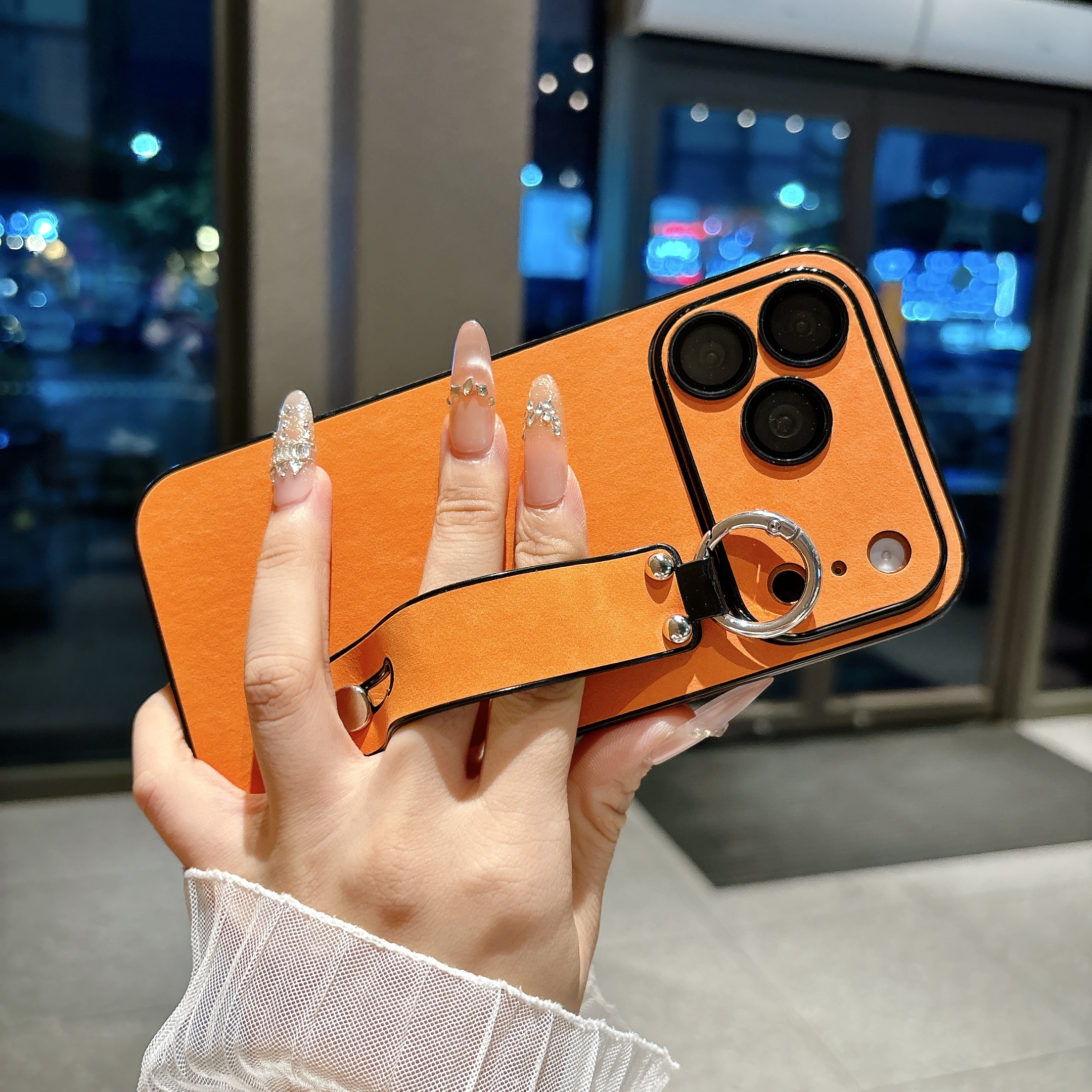 Suede Leather Wrist Strap Hold – обзор и цена Phone Cases 13