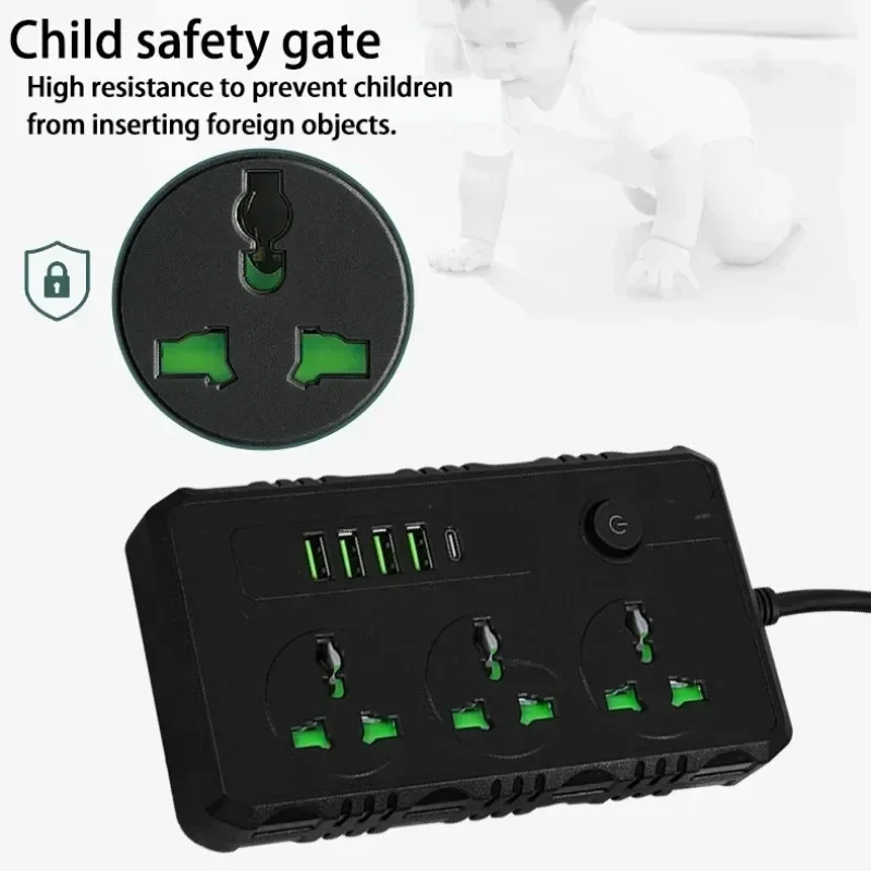 Power Strip with 4 USB and 1 T – обзор и цена Phone Cases Uk