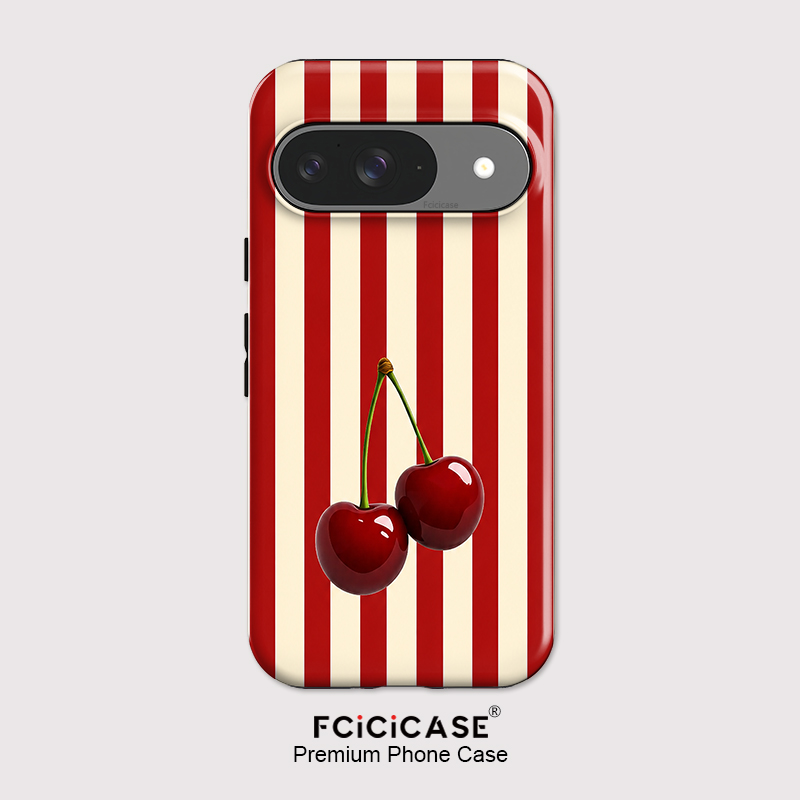 Fcicicase Cherry Stripe Patter – обзор и цена Phone Cases Google Pixel 9